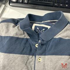 Tshirt donkerblauw grijs shirt, as reported by Haven Hotel Rotterdam using iLost