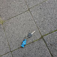 Sleutel met legosleutelhanger, ako bolo nahlásené iLost