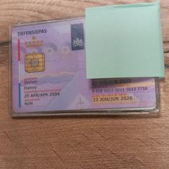 Defensiepas dseinen, a été signalé par Pouw Vervoer utilisant iLost
