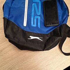 Ryggsekk Blauw/zwart, nylon, som rapportert av EBS Spijkenisse ved bruk av iLost