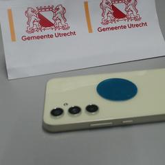 Mobiltelefon Samsung, amint azt Gemeente Utrecht az iLost segítségével jelentette.