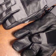 grijs, zwarte handschoenen  merk wedze, ha sido reportado por SnowWorld, Landgraaf usando iLost