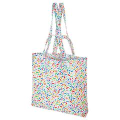 Produto IKEA SKYNKE スキンケ エコバッグ, マルチカラー/模様入り, 45x36 cm, segundo informou IKEA前橋 usando iLost