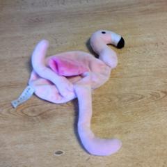 Knuffel flamingo, as reported by Dolfinarium using iLost
