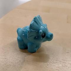 Toy Dinosaure bleu, as reported by IKEA Toulouse using iLost