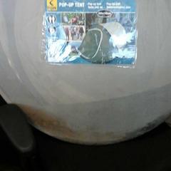 Pop up tent, as reported by Connexxion Noord Holland Noord Den Helder using iLost