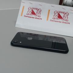 Cellulare zwart iPhone, come riportato da Gemeente Utrecht utilizzando iLost