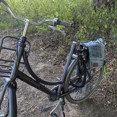 Grijze damesfiets Batavus, som rapporterats till iLost