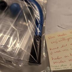 Respiflo blaasinstrument, segons ha informat Ziekenhuis Oost-Limburg mitjançant iLost