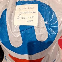 Saco de plástico, como reportado por Bibliotheek Neude (Utrecht) utilizando o iLost