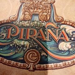 Attractiefoto piraña, come riportato da De Efteling utilizzando iLost