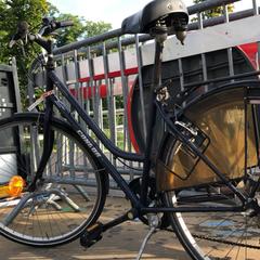Damesfiets donkerblauw condor, zoals gemeld door Fietsdepot Diepenbeek met iLost