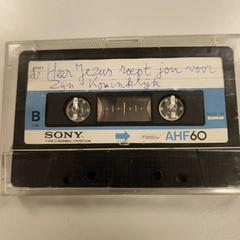 Cassettebandje, zgłoszono przez Vrije Universiteit Amsterdam przy użyciu iLost
