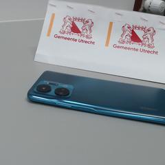 Cellulare blauw Honor, come riportato da Gemeente Utrecht utilizzando iLost