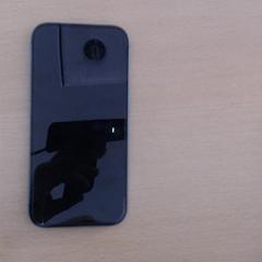 Telefoon blauw iPhone, zoals gemeld door Walibi Holland met iLost