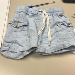 Shorts licht blauw, zoals gemeld door Burgers' Zoo met iLost
