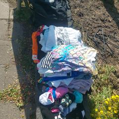 Jan sport zwarte rugzak en kleding, som rapporterats till iLost