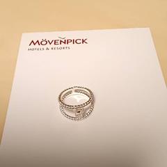 반지, iLost를 사용하여 Mövenpick Hotel Amsterdam City Centre에 보고됨