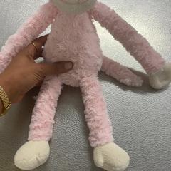 Mysig leksak Roze knuffel aap, rapporterat av IKEA Amsterdam med iLost