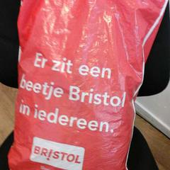 Plastic tas met jas, as reported by Connexxion Noord Holland Noord Den Helder using iLost