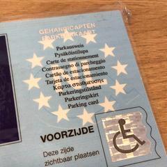 Gehandicaptenparkeerkaart Danenberg Petrus, gemeldet von Gemeente Alkmaar über iLost