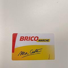 Carte fidelité bricomarché Finit par 1968, rapporterat av IKEA Toulouse med iLost