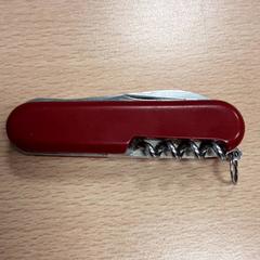 Pocket knife rood, as reported by Arriva Vechtdallijnen using iLost