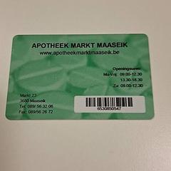 Apotheek krt, jak nahlášeno Ziekenhuis Oost-Limburg pomocí iLost