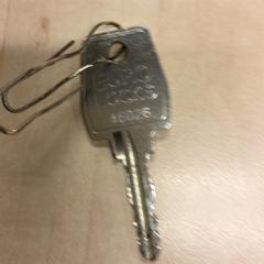 Lockersleutel, jak nahlášeno Haaglanden Medisch Centrum pomocí iLost