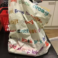 Plastic tas, zoals gemeld door Qbuzz U-OV met iLost