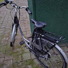 Puch ebike dames stadfiets, segons s'ha informat a iLost