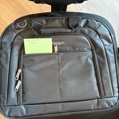 Laptop bag black, as reported by Amsterdam ID Aparthotel using iLost